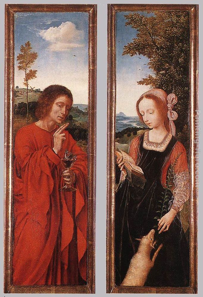Quentin Massys John the Baptist and St Agnes